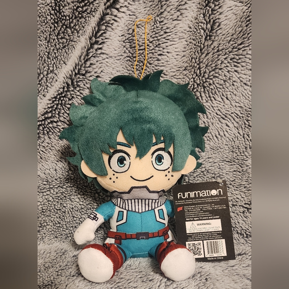 My Hero Academia Deku, Izuku Midoriya, Plush